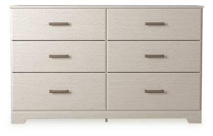 Bradenton Furniture Outlet - Ashley Furniture - Stelsie Bedroom - Six Drawer Dresser / White - B2588-31