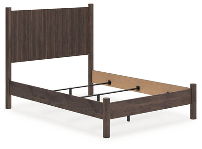 Bradenton Furniture Outlet - Ashley Furniture - Pamytta Bedroom - Full Panel Bed / Brown - PCB2614B16
