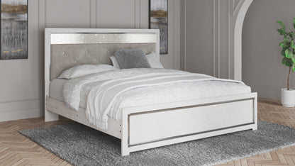 Bradenton Furniture Outlet - Ashley Furniture - Altyra Bedroom - King Panel Bed / White - B2640B3