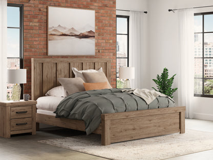 Bradenton Furniture Outlet - Ashley Furniture - Oliandon Bedroom - King Panel Bed - PCB2844B6