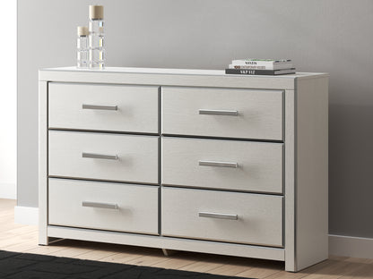 Bradenton Furniture Outlet - Ashley Furniture - Zuraleus Bedroom - Six Drawer Dresser / White - PCB3381-31