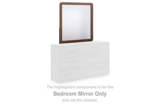 Bradenton Furniture Outlet - Ashley Furniture - Fortlorn Mirror - Bedroom Mirror / Walnut Brown - PCB386-36
