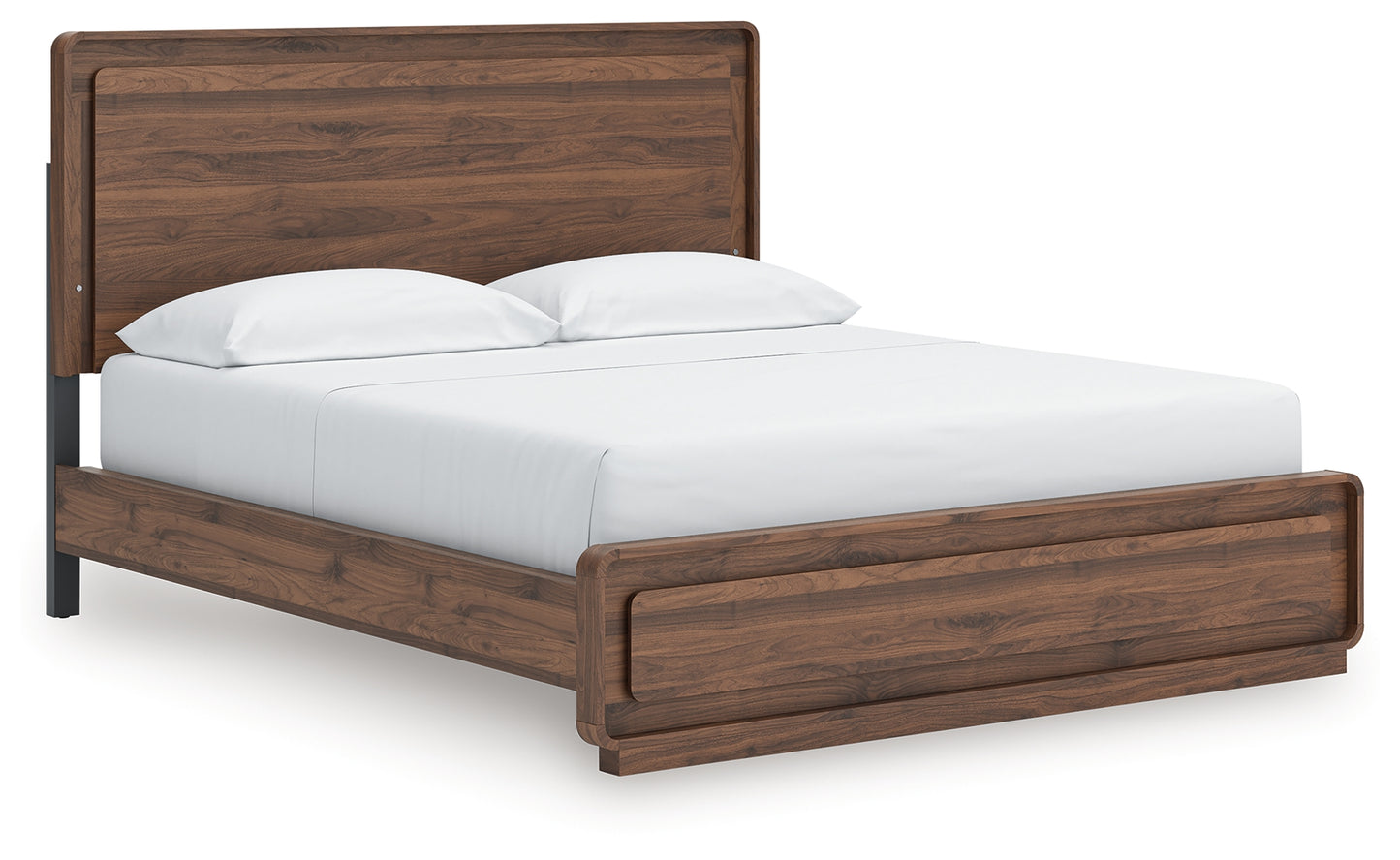 Bradenton Furniture Outlet - Ashley Furniture - Fortlorn Bedroom - California King Panel Bed / Walnut Brown - PCB386B5