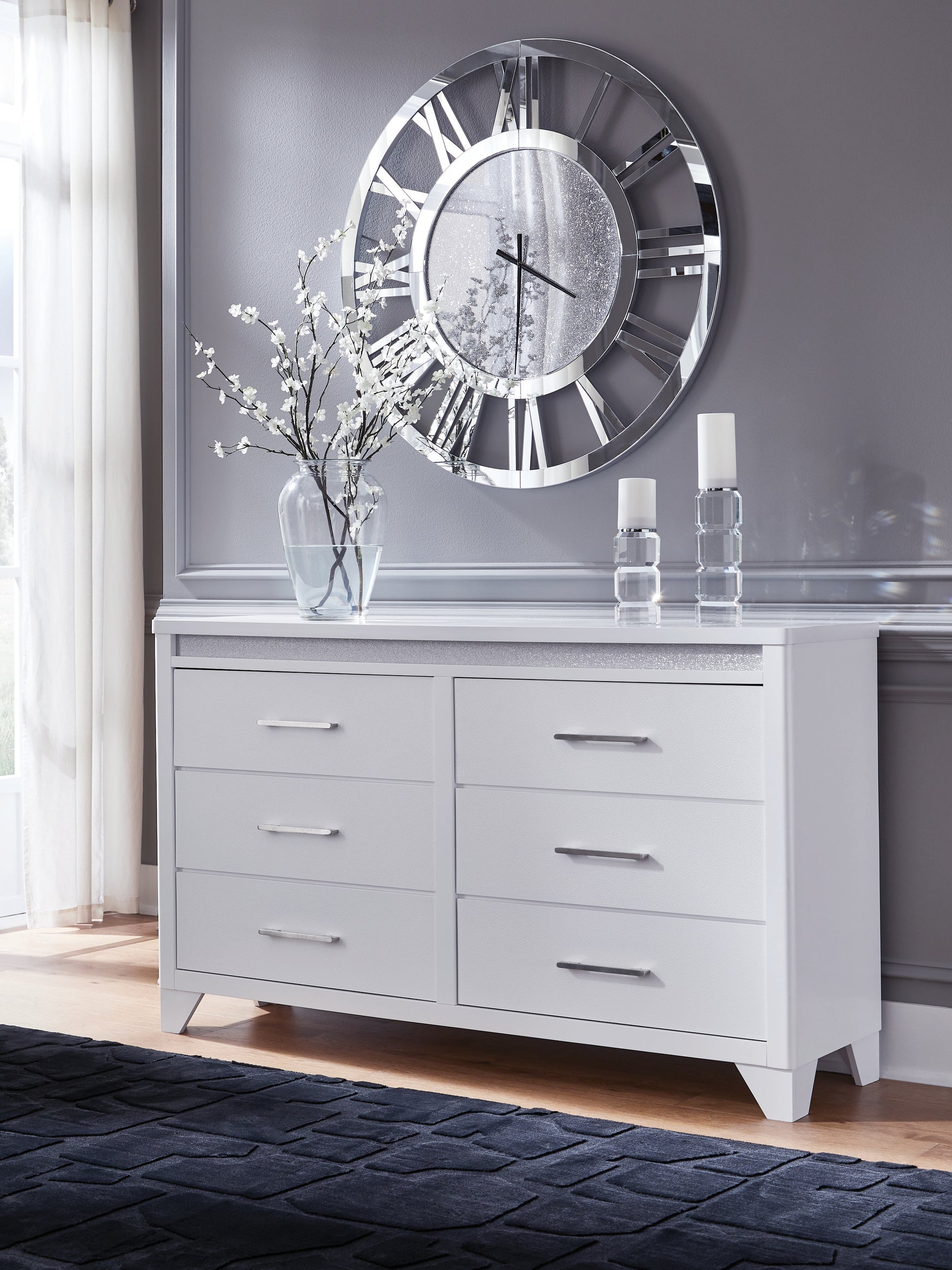 Bradenton Furniture Outlet - Ashley Furniture - Jarlee Bedroom - Dresser / White - PCB392-31