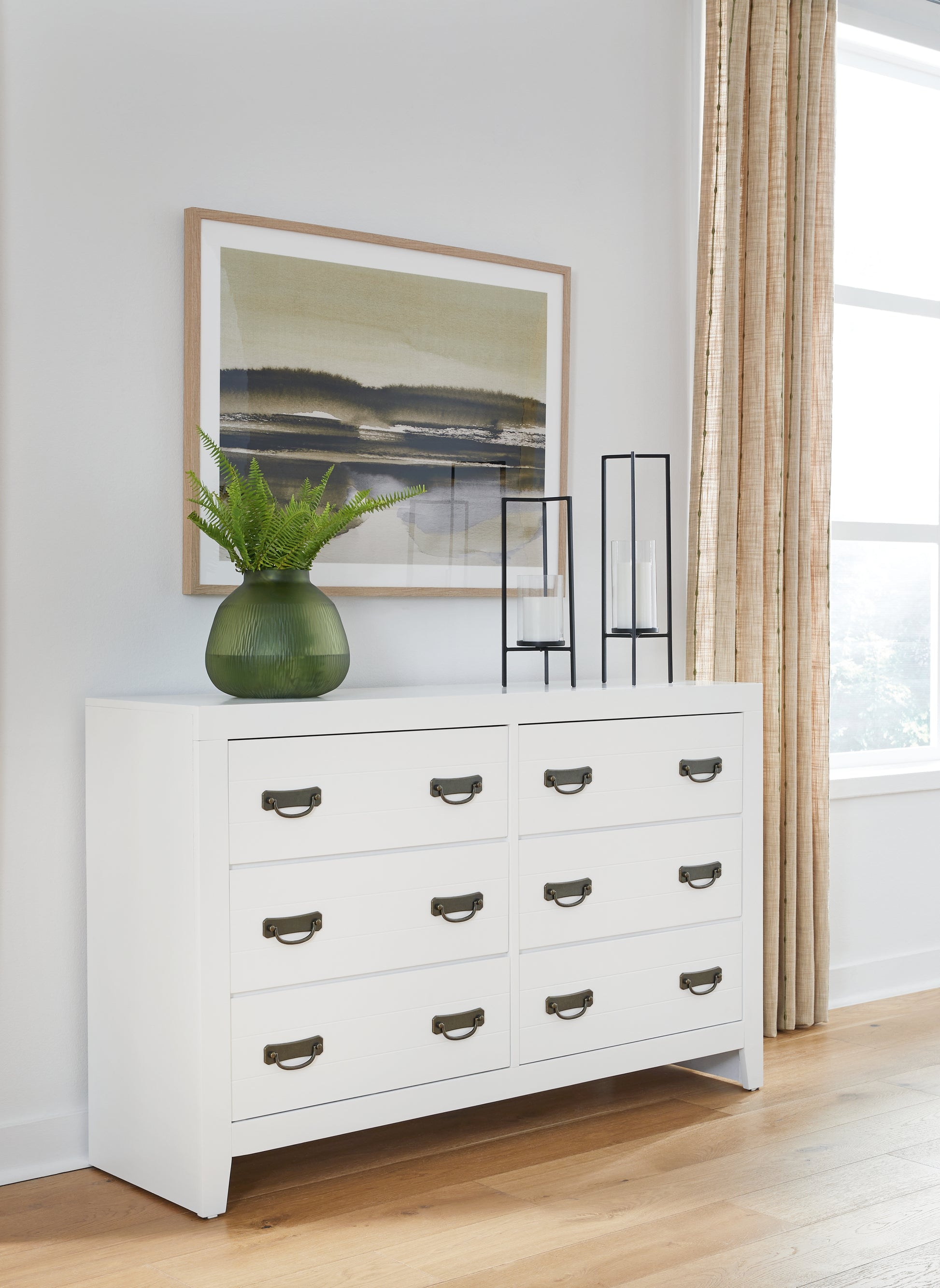 Bradenton Furniture Outlet - Ashley Furniture - Binterglen Bedroom - Dresser / White - B427-31