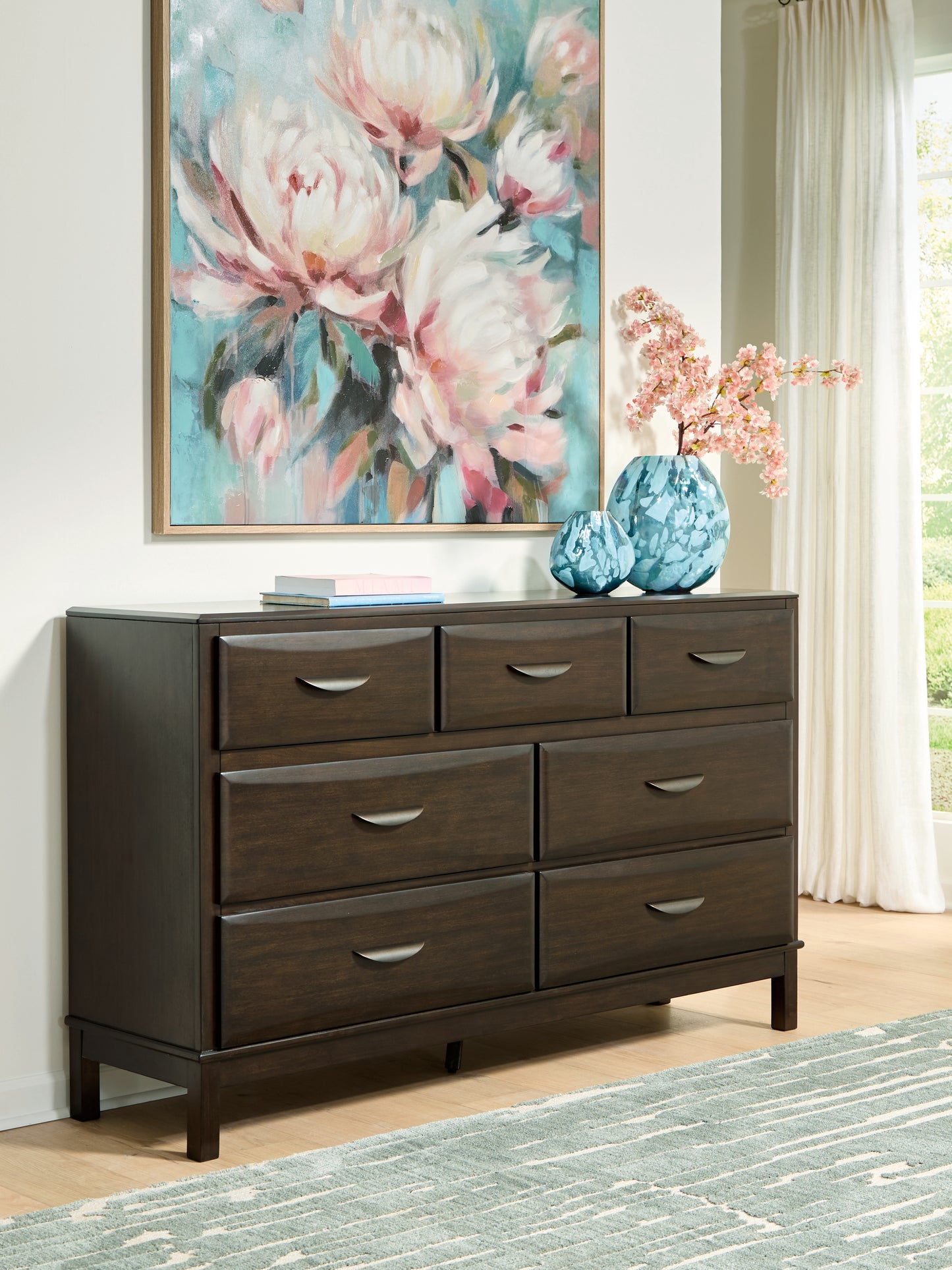 Bradenton Furniture Outlet - Ashley Furniture - Vanmore Bedroom - Dresser / Dark Brown - B479-31