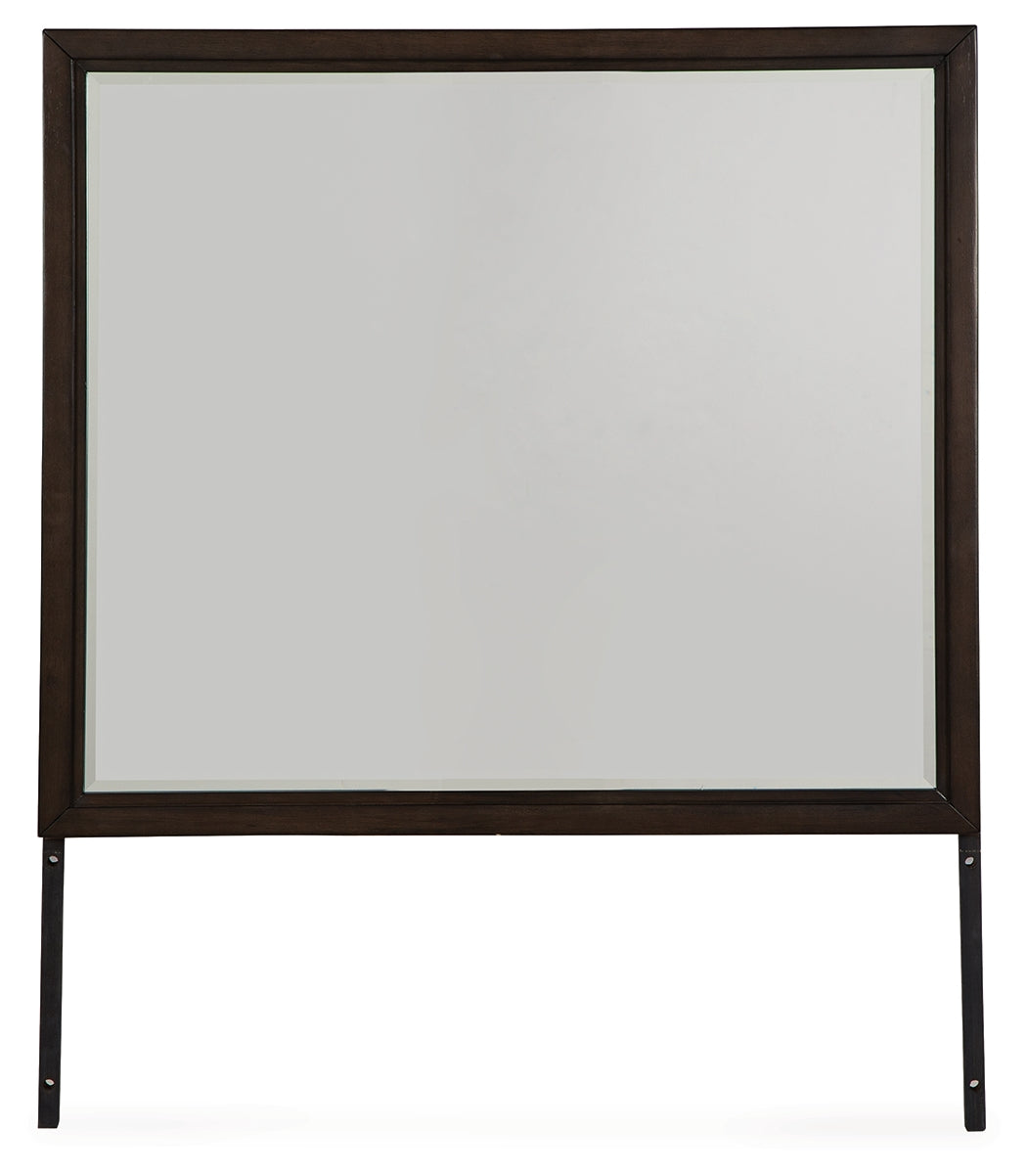 Bradenton Furniture Outlet - Ashley Furniture - Neymorton Bedroom - Bedroom Mirror / Dark Grayish Brown - B618-36