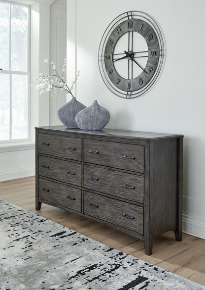 Bradenton Furniture Outlet - Ashley Furniture - Montillan Bedroom - Dresser / Grayish Brown - B651-31