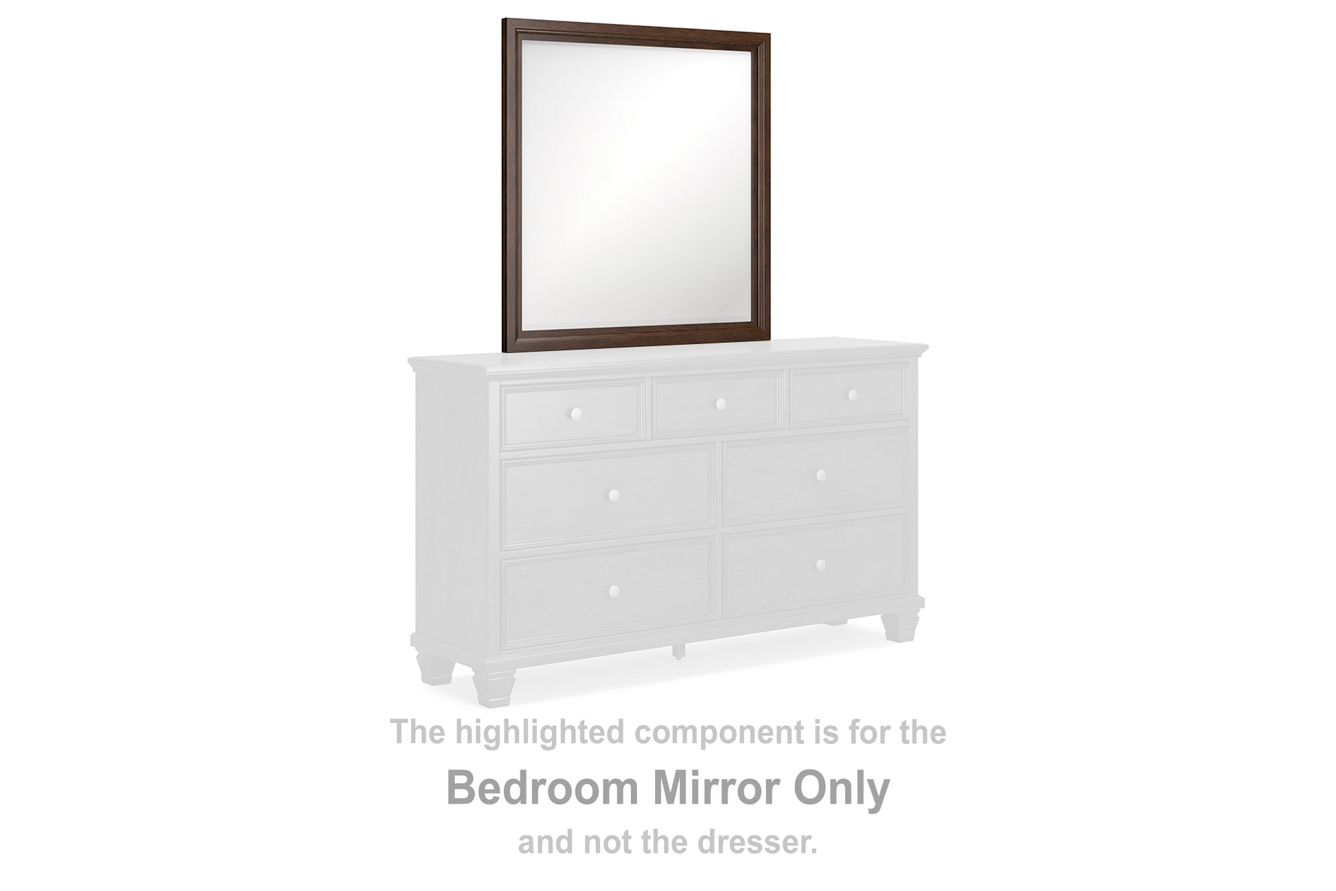 Bradenton Furniture Outlet - Ashley Furniture - Danabrin Bedroom - Bedroom Mirror / Brown - B685-36