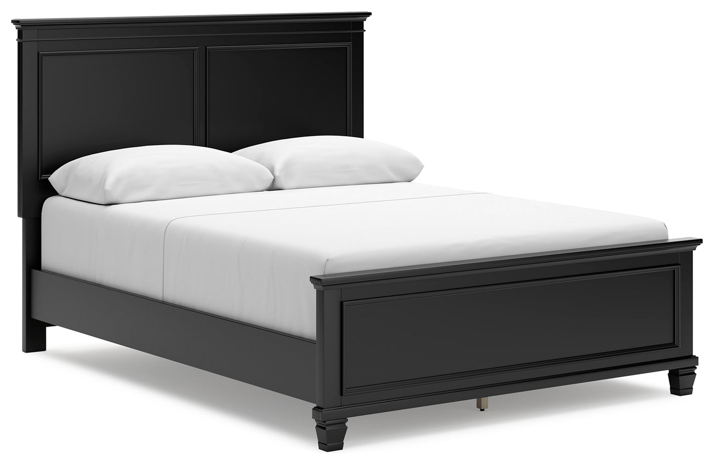 Bradenton Furniture Outlet - Ashley Furniture - Lanolee Bedroom - Queen Panel Bed / Black - B687B6