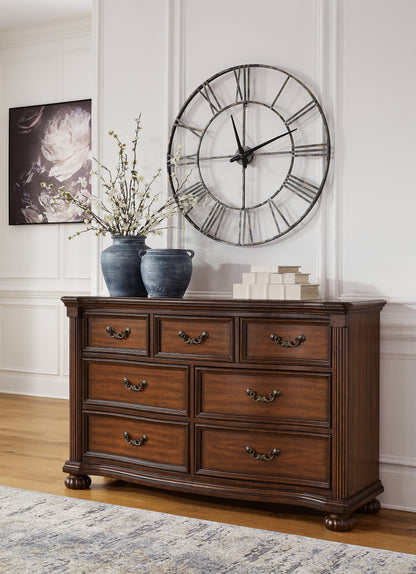 Bradenton Furniture Outlet - Ashley Furniture - Lavinton Bedroom - Dresser / Brown - B764-31