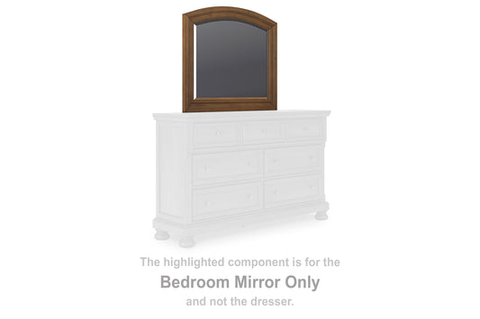 Bradenton Furniture Outlet - Ashley Furniture - Feddinger Mirror - Bedroom Mirror / Medium Brown - PCB779-36