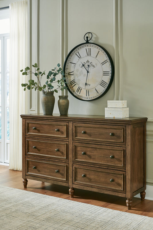 Bradenton Furniture Outlet - Ashley Furniture - Sturlayne Bedroom - Three Drawer Night Stand / Brown - B787-93