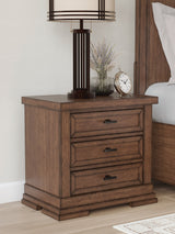 California King Panel Storage Bed