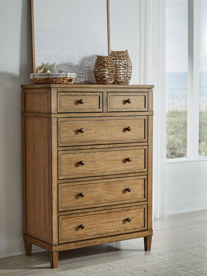 Bradenton Furniture Outlet - Ashley Furniture - Sharlance Bedroom - Six Drawer Chest / Brown - B895-46
