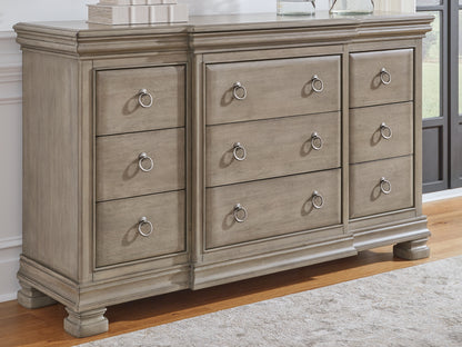 Bradenton Furniture Outlet - Ashley Furniture - Lexorne Bedroom - Dresser / Gray - B924-31