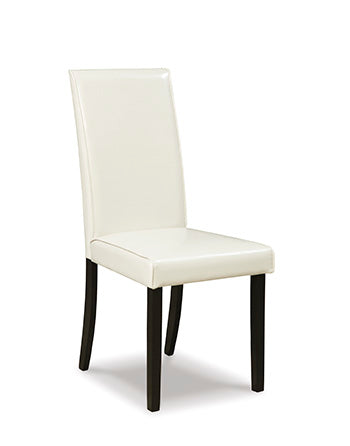 Bradenton Furniture Outlet - Ashley Furniture - Kimonte Dining Room - Dining Chair (Set of 2) / Ivory - D250-01X2