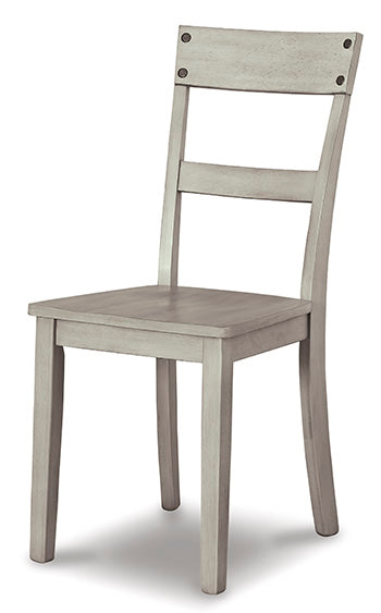 Bradenton Furniture Outlet - Ashley Furniture - Loratti Dining Room - Dining Chair (Set of 2) / Gray - D261-01X2