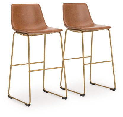 Bradenton Furniture Outlet - Ashley Furniture - Ciabori Dining Room - Bar Height Barstool (Set of 2) / Multi - PCD373-230X2