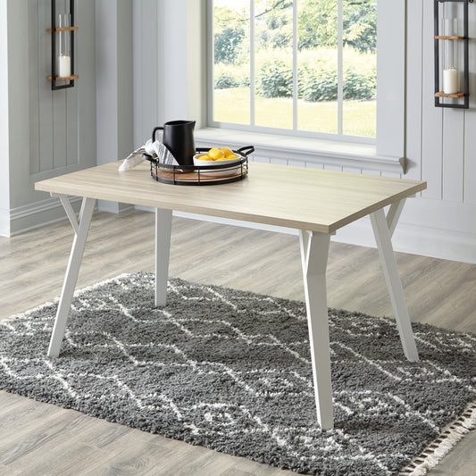Bradenton Furniture Outlet - Ashley Furniture - Grannen Dining Room - Dining Chair (Set of 2) / White - D407-01X2