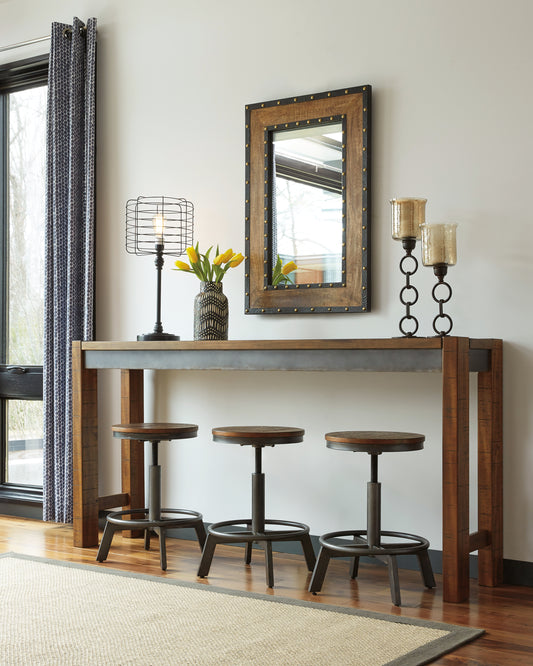 Bradenton Furniture Outlet - Ashley Furniture - Torjin Dining Room - Counter Height Stool (Set of 2) / Brown/Gray - D440-024X2
