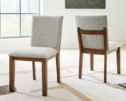 Bradenton Furniture Outlet - Ashley Furniture - Kraeburn Dining Room - Dining Chair (Set of 2) / Brown - D496-01X2