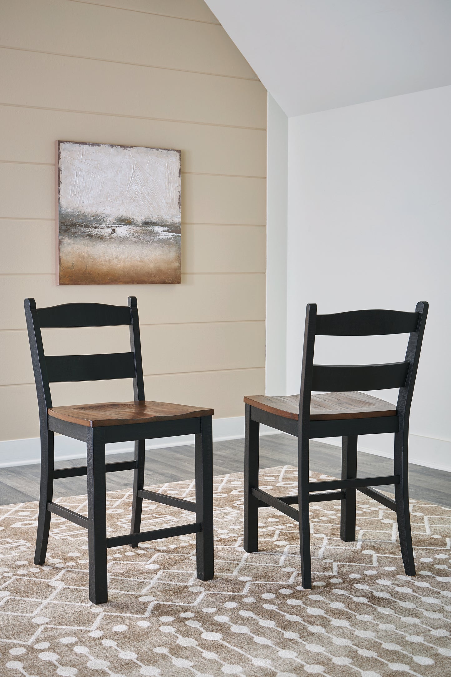 Bradenton Furniture Outlet - Ashley Furniture - Valebeck Dining Room - Counter Height Barstool (Set of 2) / Multi - D546-724X2