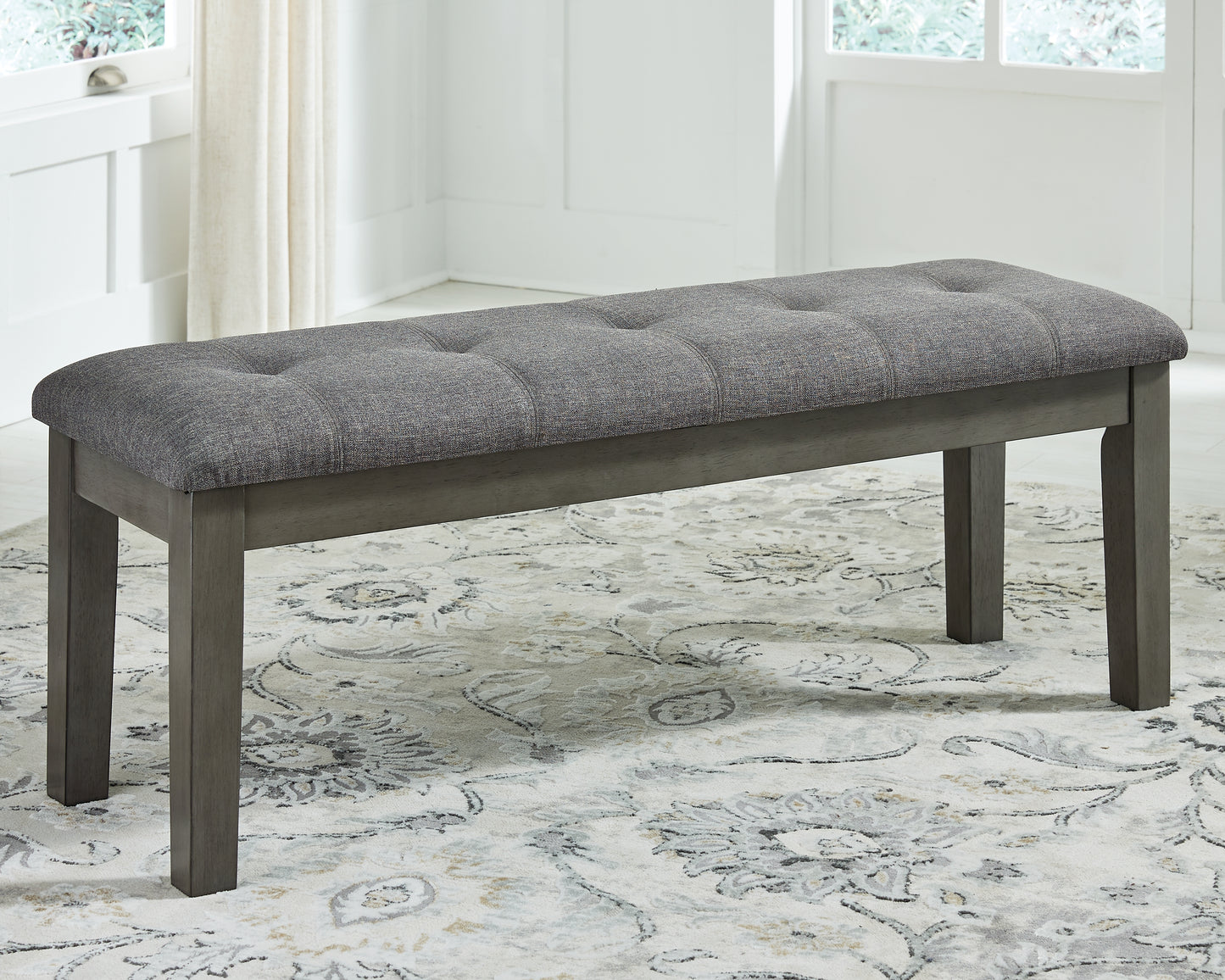 Bradenton Furniture Outlet - Ashley Furniture - Hallanden Dining Room - Dining Room Server / Gray / 56"W x 18"D x 38"H - D589-60