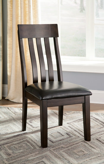 Bradenton Furniture Outlet - Ashley Furniture - Haddigan Dining Room - Dining Chair (Set of 2) / Dark Brown - D596-01X2