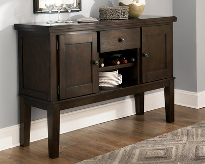 Bradenton Furniture Outlet - Ashley Furniture - Haddigan Dining Room - Dining Room Server / Dark Brown - D596-60