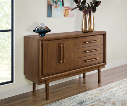 Bradenton Furniture Outlet - Ashley Furniture - Lyncott Dining Room - Dining Room Server / Brown - D615-60