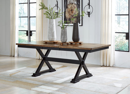 Bradenton Furniture Outlet - Ashley Furniture - Wildenauer Dining Room - Dining Room Buffet / Brown/Black - D634-80