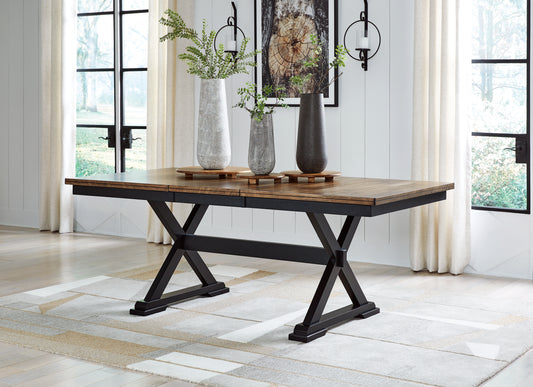 Bradenton Furniture Outlet - Ashley Furniture - Wildenauer Dining Room - Dining Room Buffet / Brown/Black - D634-80