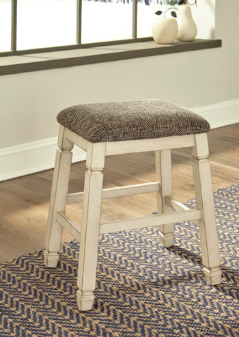 Bradenton Furniture Outlet - Ashley Furniture - Bolanburg Dining Room - Counter Height Bar Stool (Set of 2) / Two-tone - D647-024X2