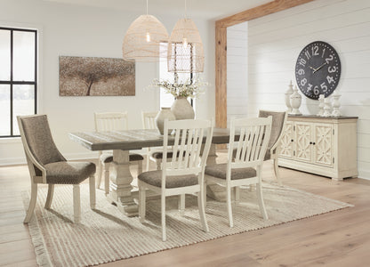 Bradenton Furniture Outlet - Ashley Furniture - Bolanburg Dining Room - Extension Dining Table / Antique White - D647D17