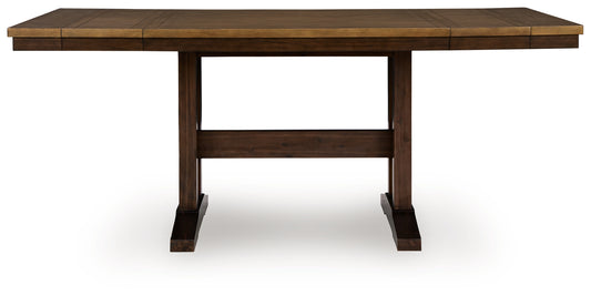 Bradenton Furniture Outlet - Ashley Furniture - Rylandeen Dining Room - RECT DRM Counter EXT Table - PCD651-32