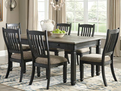 Bradenton Furniture Outlet - Ashley Furniture - Tyler Creek Dining Room - Rectangular Dining Room Table / Black/Gray / 72"W x 40"D x 31"H - D736-25