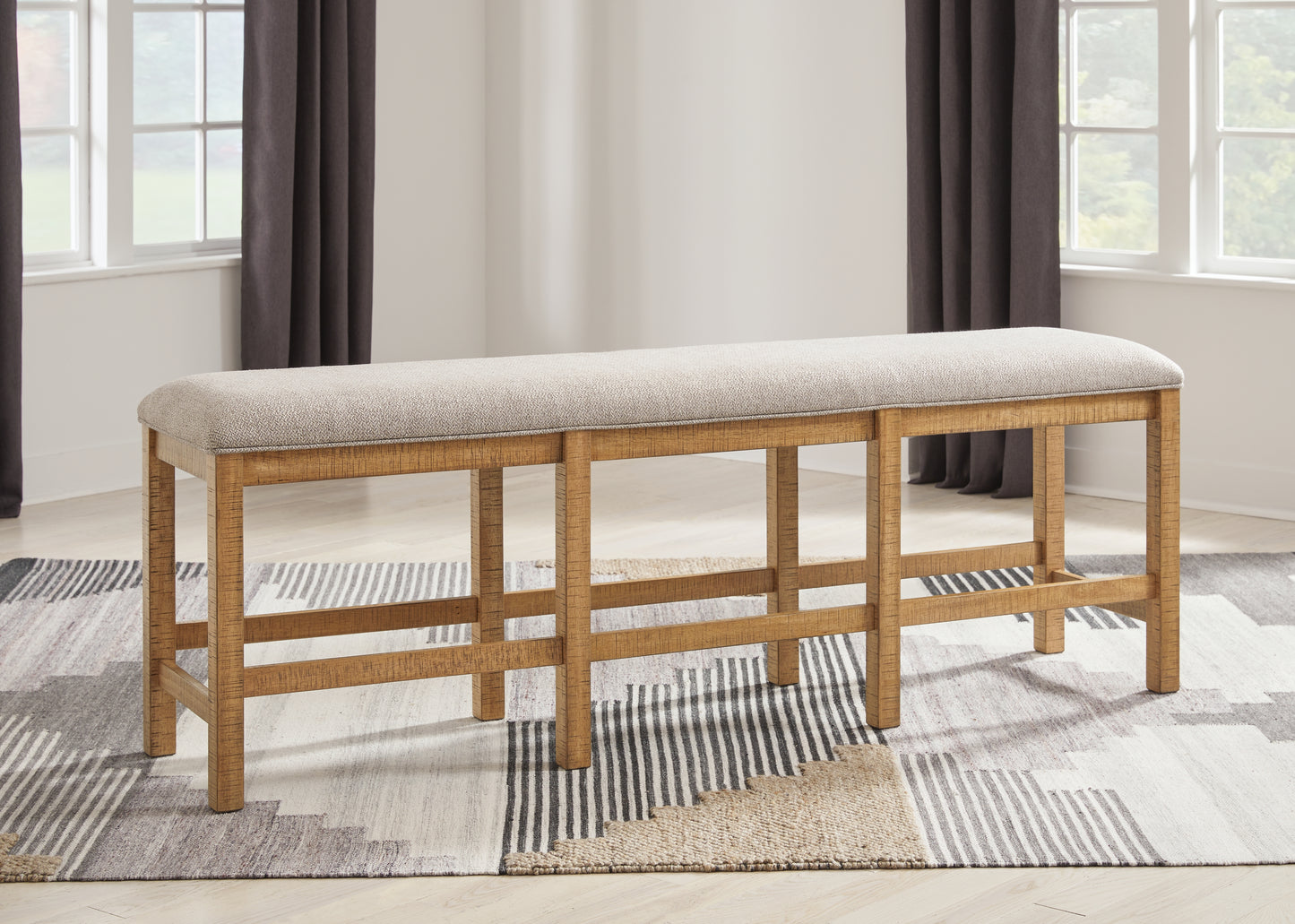 Bradenton Furniture Outlet - Ashley Furniture - Havonplane Dining Room - Dining Room Server / Brown / 66"W x 19"D x 36"H - D773-60