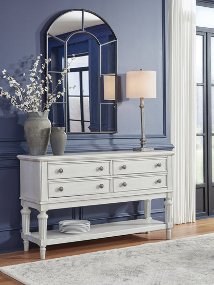 Bradenton Furniture Outlet - Ashley Furniture - Montelaine Dining Room - Dining Room Server / Antique White - D795-60