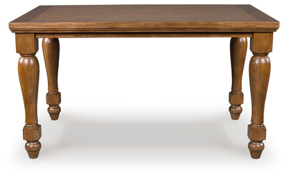 Bradenton Furniture Outlet - Ashley Furniture - Greddinton Counter Height Dining Table - RECT Dining Room Counter Table / Brown - PCD824-13