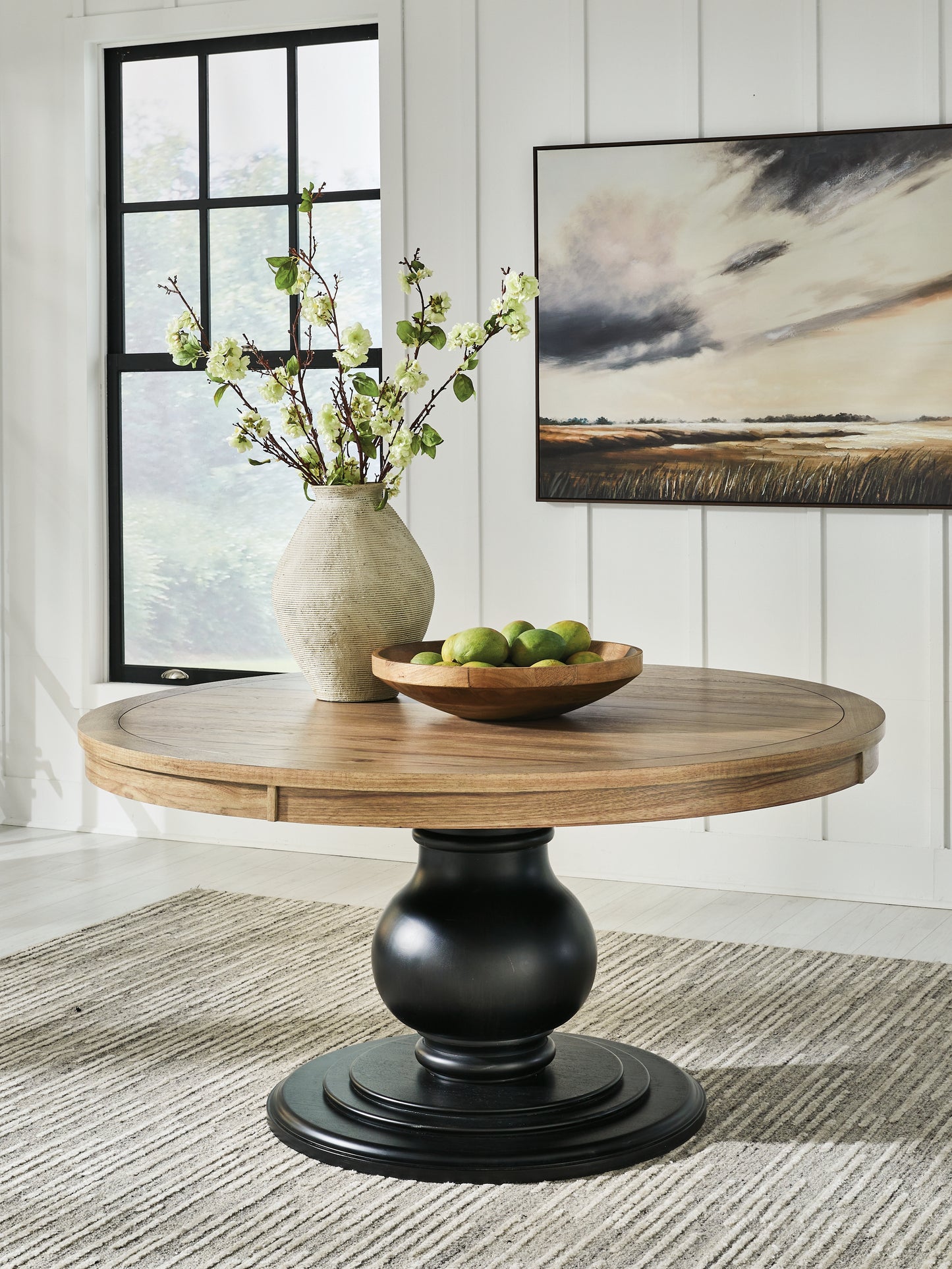 Bradenton Furniture Outlet - Ashley Furniture - Ridgester Dining Room - Dining Table / Light Brown - D858D4