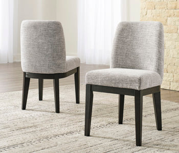 Bradenton Furniture Outlet - Ashley Furniture - Burkhaus Dining Room - Dining Chair (Set of 2) / Dark Brown - D984-01X2