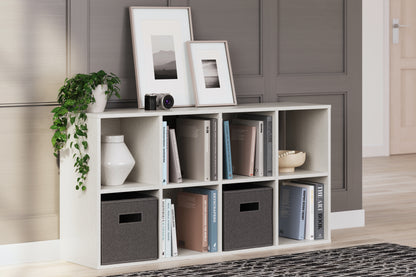 Bradenton Furniture Outlet - Ashley Furniture - Aprilyn Eight Cube Organizer - Eight Cube Organizer / White - EA1024-4X2