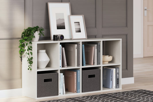 Bradenton Furniture Outlet - Ashley Furniture - Aprilyn Eight Cube Organizer - Eight Cube Organizer / White - EA1024-4X2