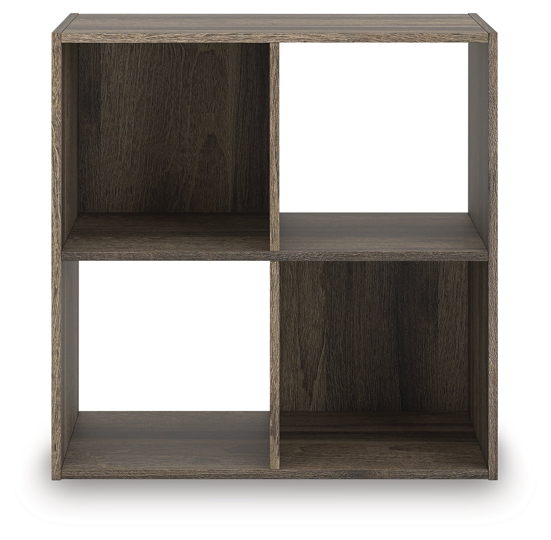 Bradenton Furniture Outlet - Ashley Furniture - Shallifer Four Cube Organizer - Four Cube Organizer / Brown - EA1104-2X2