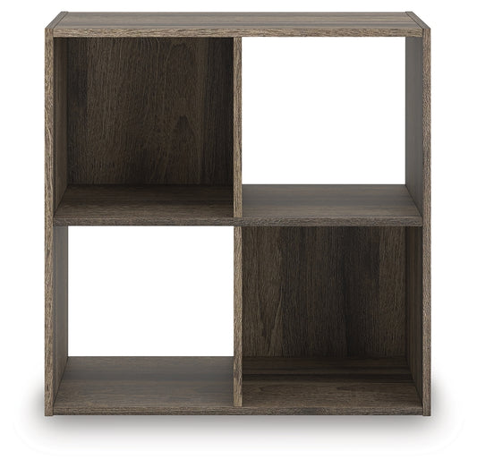Bradenton Furniture Outlet - Ashley Furniture - Shallifer Four Cube Organizer - Four Cube Organizer / Brown - EA1104-2X2
