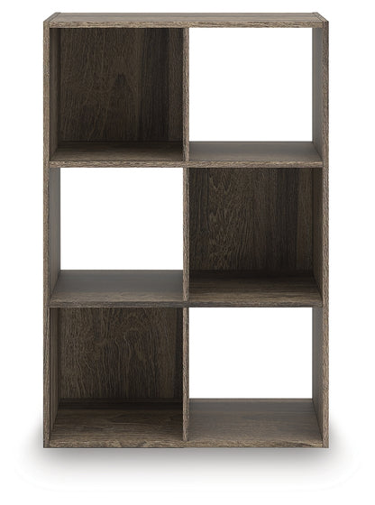 Bradenton Furniture Outlet - Ashley Furniture - Shallifer Six Cube Organizer - Six Cube Organizer / Brown - EA1104-3X2