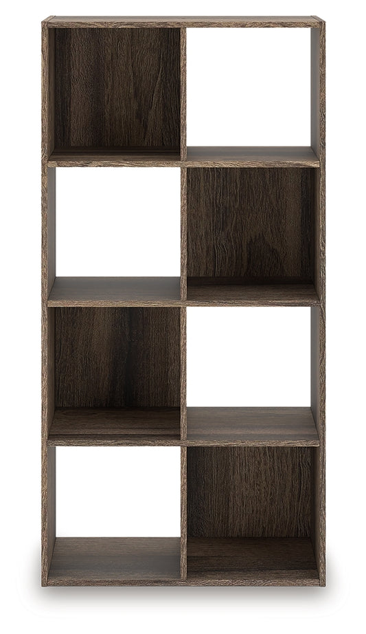 Bradenton Furniture Outlet - Ashley Furniture - Shallifer Eight Cube Organizer - Eight Cube Organizer / Brown - EA1104-4X2