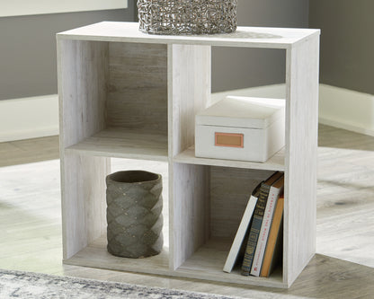 Bradenton Furniture Outlet - Ashley Furniture - Paxberry Four Cube Organizer - Four Cube Organizer / Whitewash - EA1811-2X2