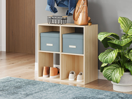 Bradenton Furniture Outlet - Ashley Furniture - Piperton Four Cube Organizer - Four Cube Organizer / Charcoal - EA5514-2X2